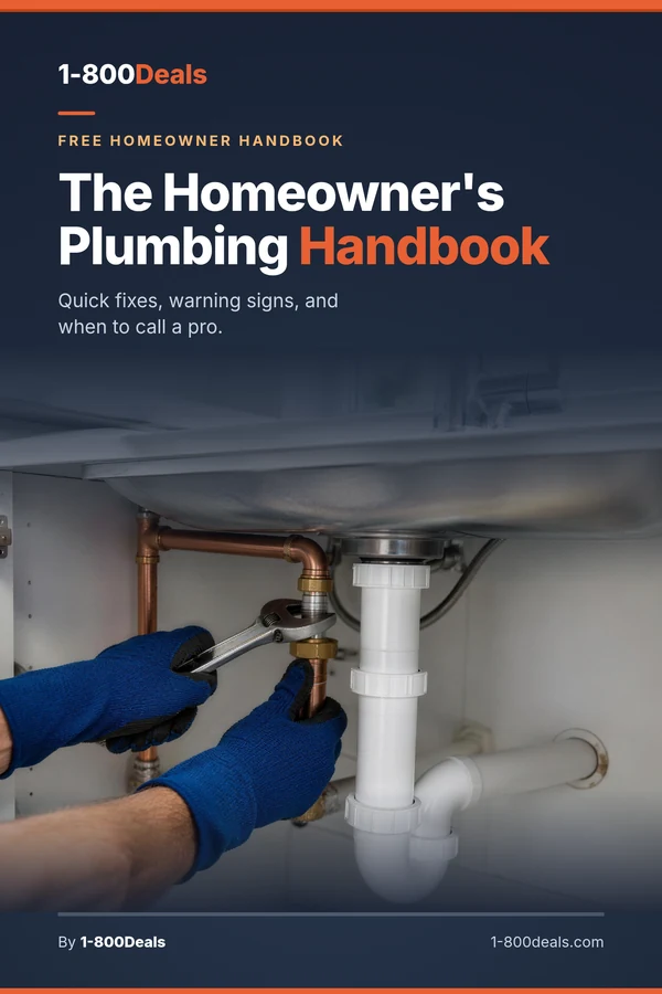 The Homeowner's Plumbing Handbook cover